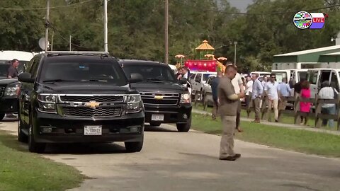 Biden visits Florida to view hurricane damage
