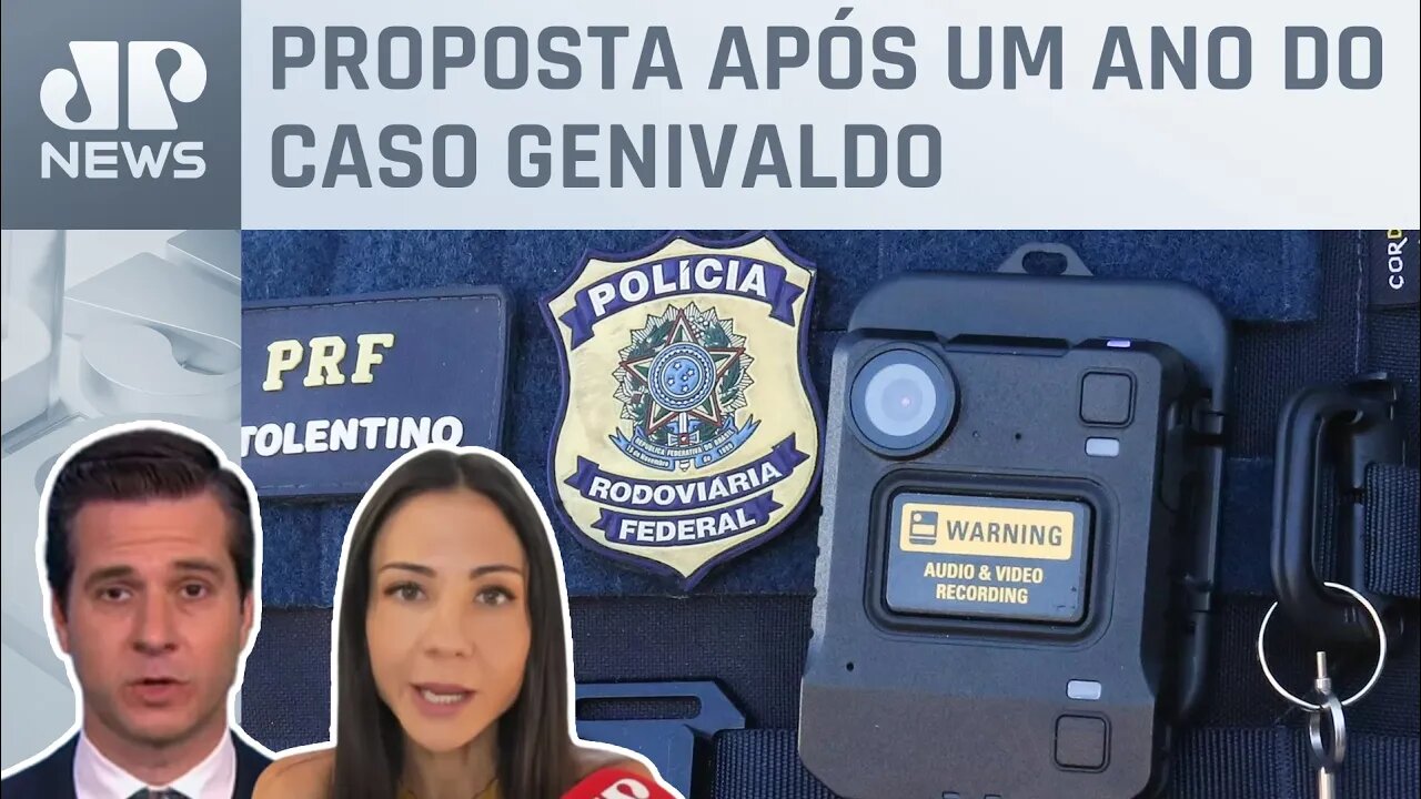 PRF apresenta projeto para uso de câmeras corporais em uniformes; Klein e Beraldo analisam