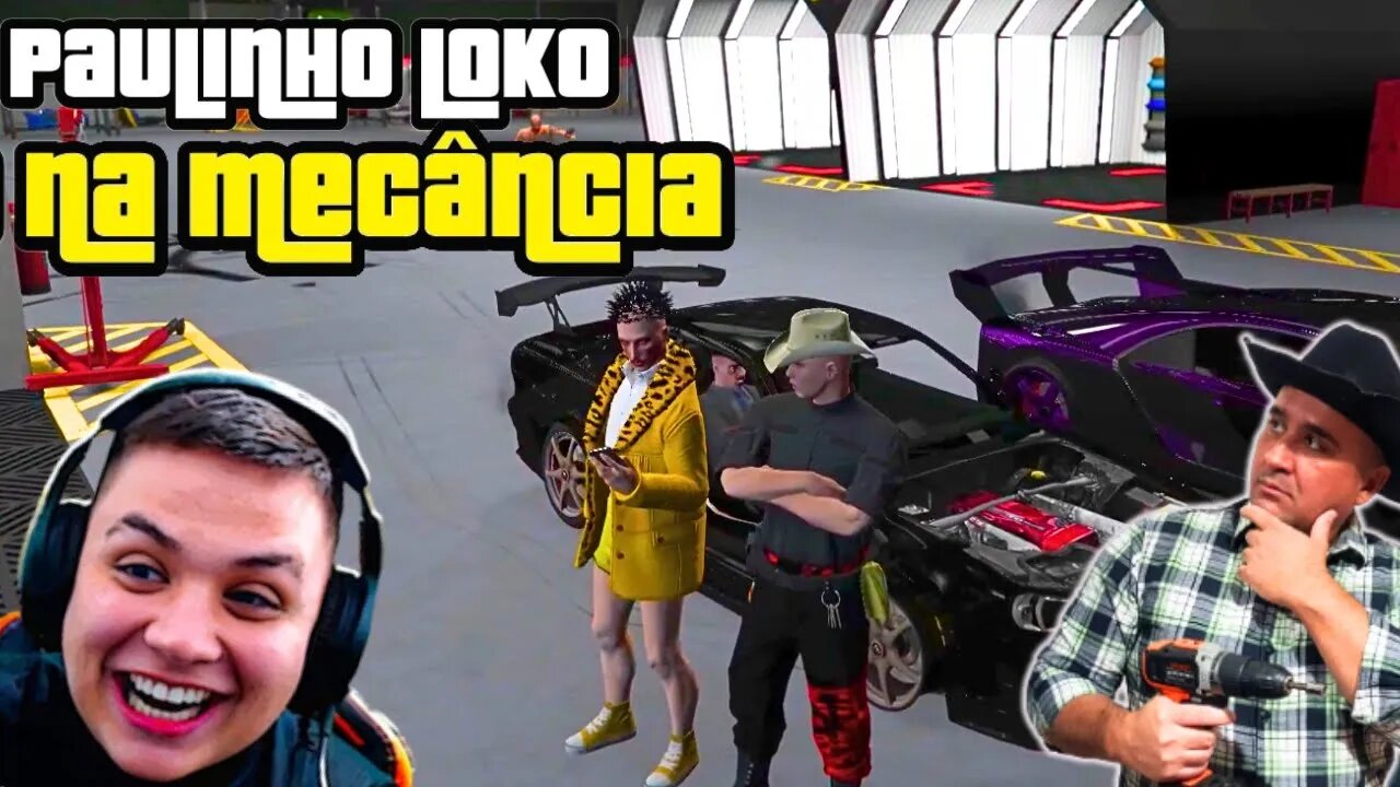 GTA RP | Paulinho loko na Mecânica