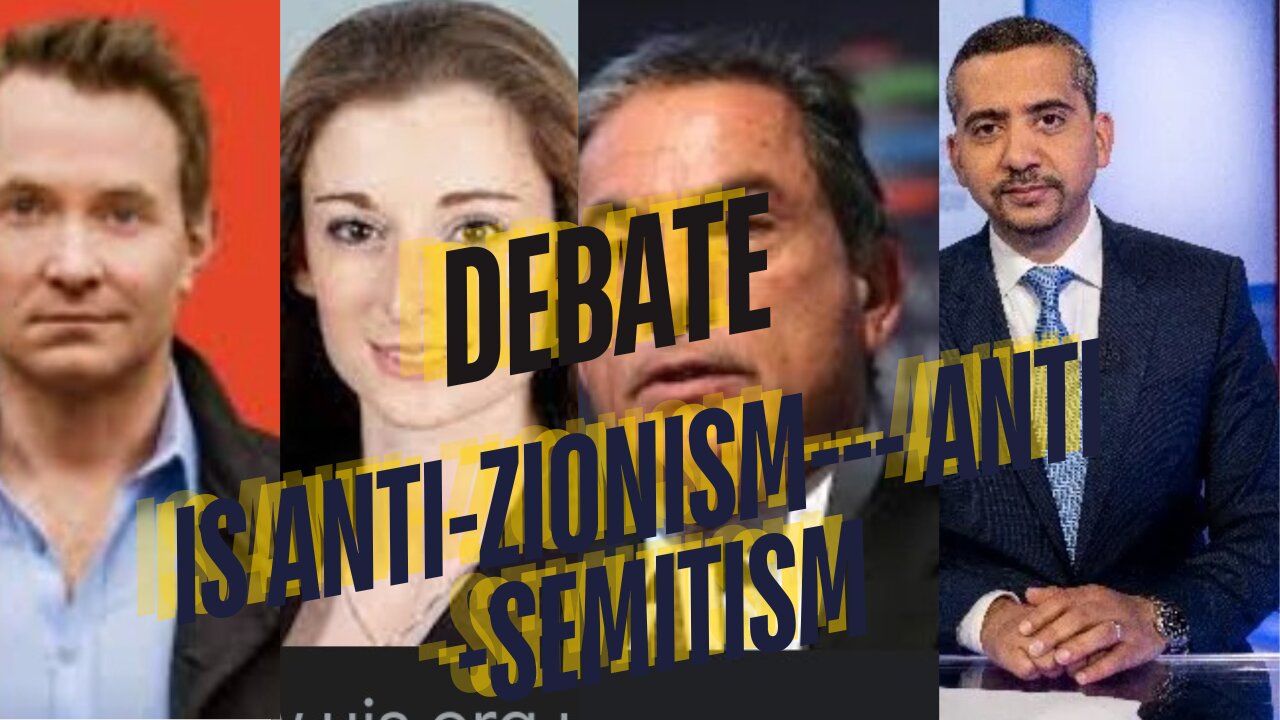 The Munk Debate Is Ani Zionism Anti Semitism