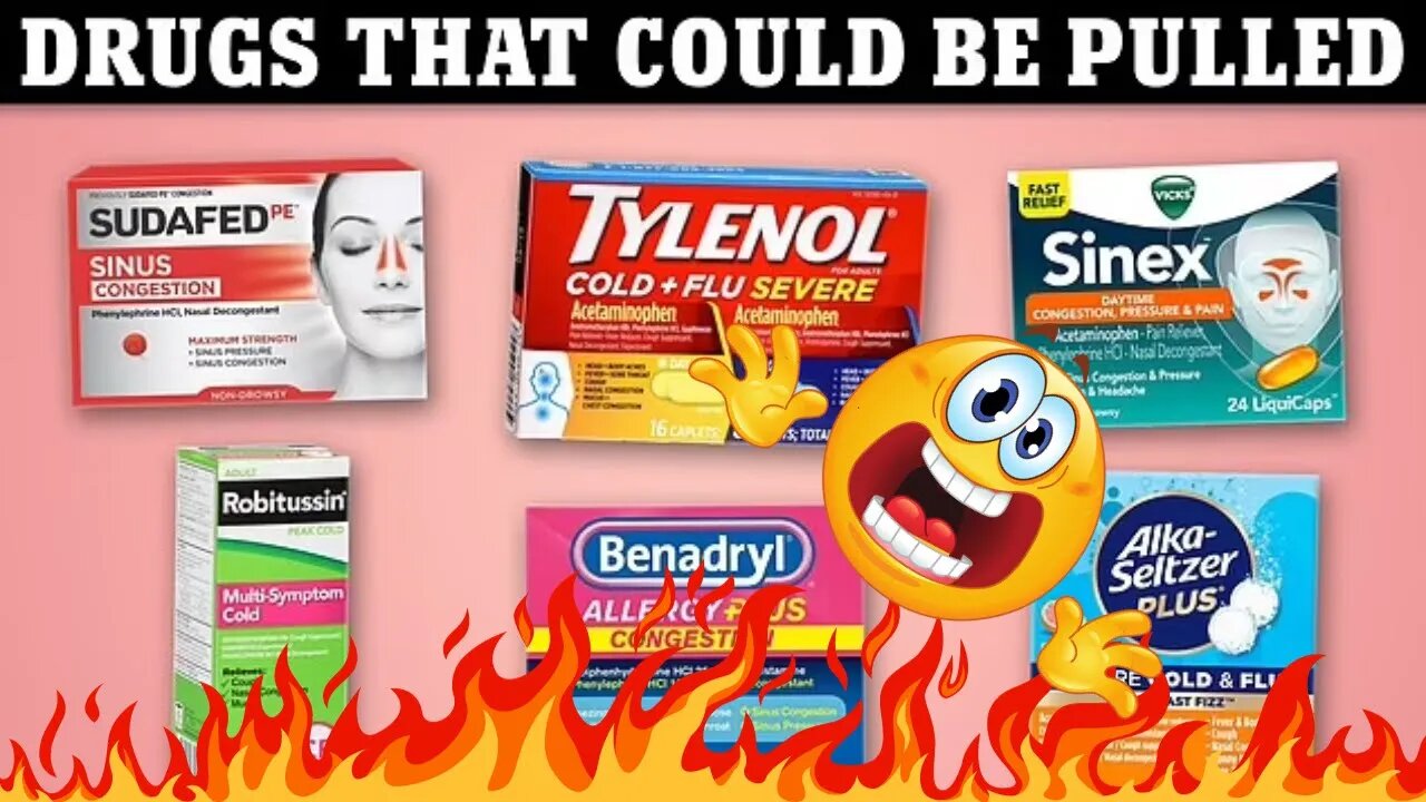 FDA To Remove Decongestants Just Before Cold and FLU Season. WHY?
