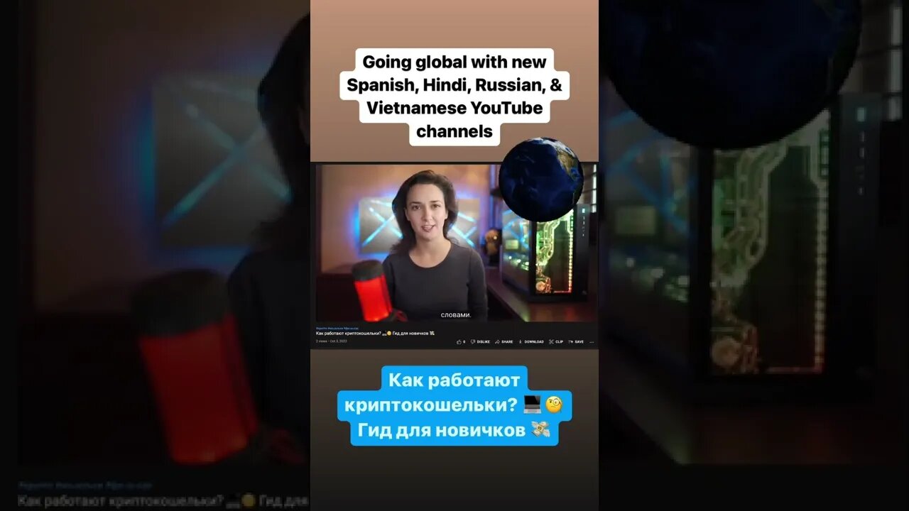 Going Global with New Spanish, Hindi, Russian, & Vietnamese YouTube Channels 🌎🌍🌏