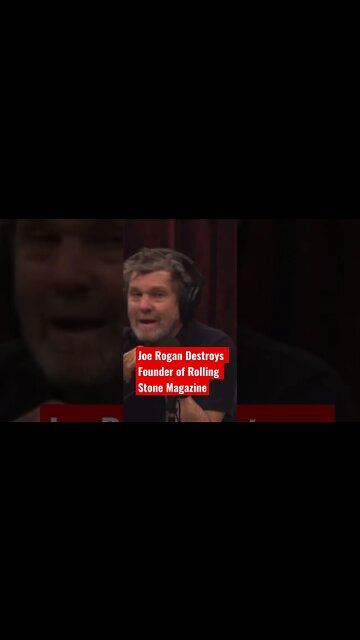 Joe Rogan Destroys Rolling Stone Magazine Founder Over Government Regulation of Internet #shorts