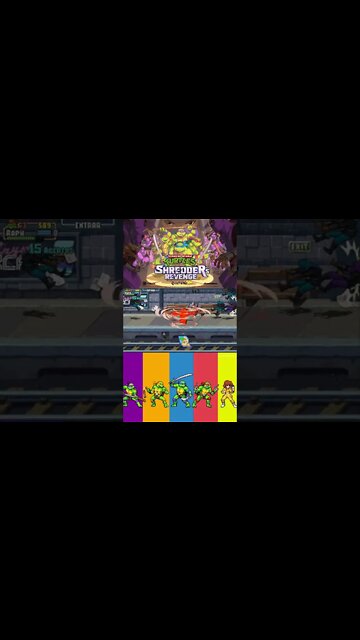 TARTARUGAS NINJAS SHORTS #26 - FASE 5