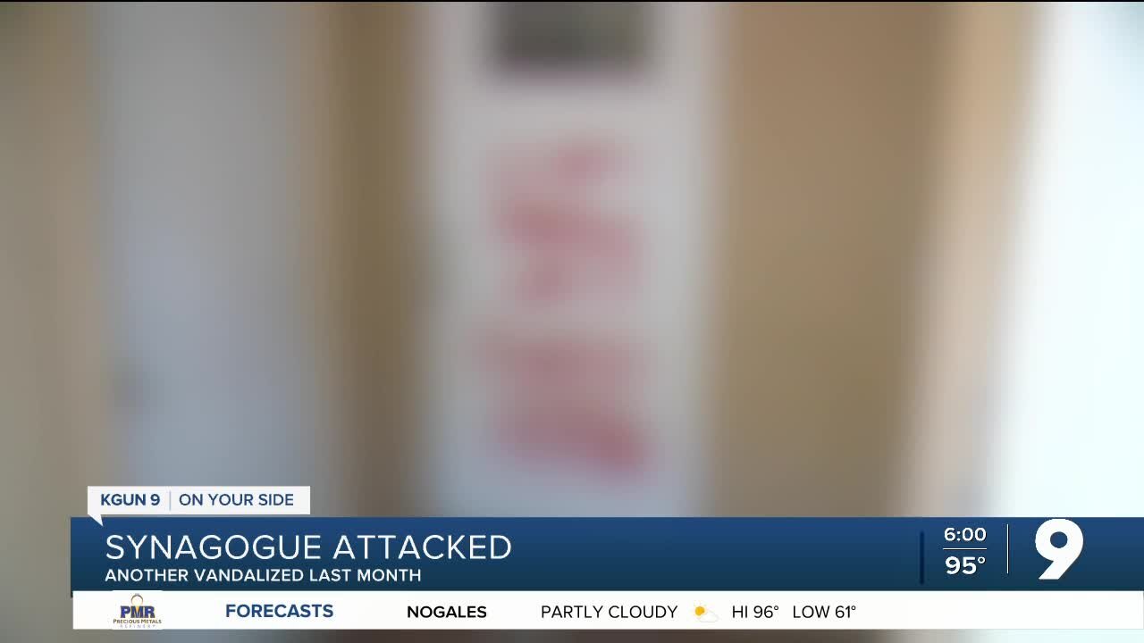Tucson's Chabad on River synagogue vandalized