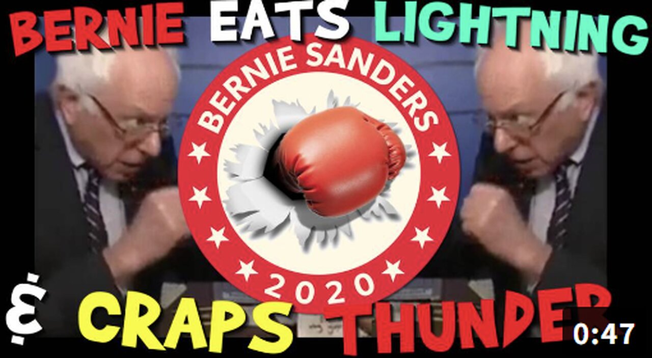 Bernie Eats Lightning & Craps Thunder!