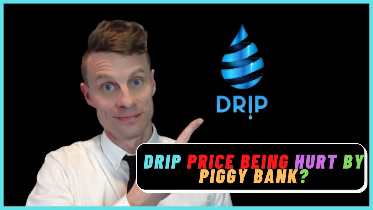 #DRIP being hurt by new projects? #FOREXSHARK explains and I REACT!