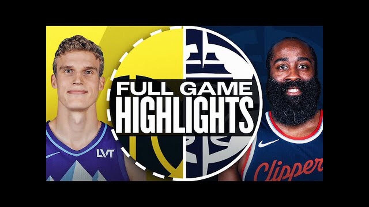 JAZZ at CLIPPERS FULL GAME HIGHLIGHTS November 17, 2024