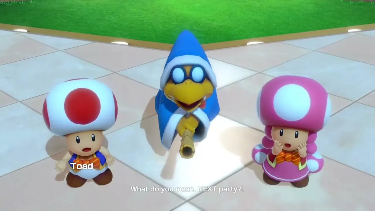 the end of super Mario party(end only)