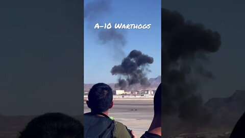 A-10 WARTHOGS Multiple Gun Runs! Extreme Insane Close Range Air Support Danger Close Demonstration!