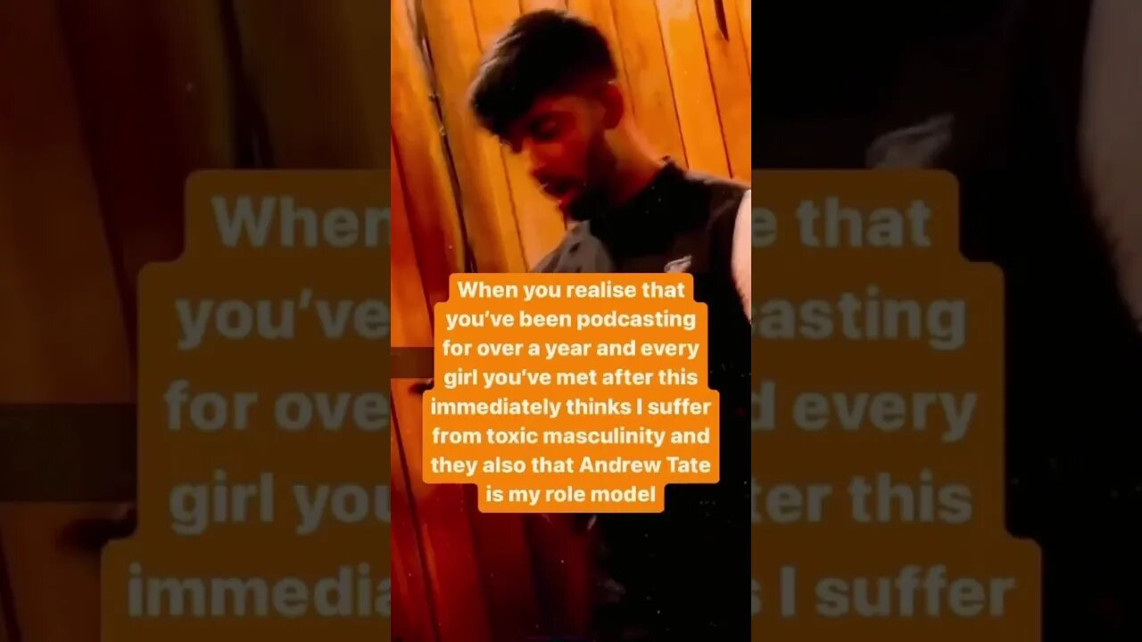 They Think I’m Andrew Tate Toxic