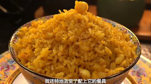 Restore a bowl of 5,000 yuan emperor fried rice in the movie! one word