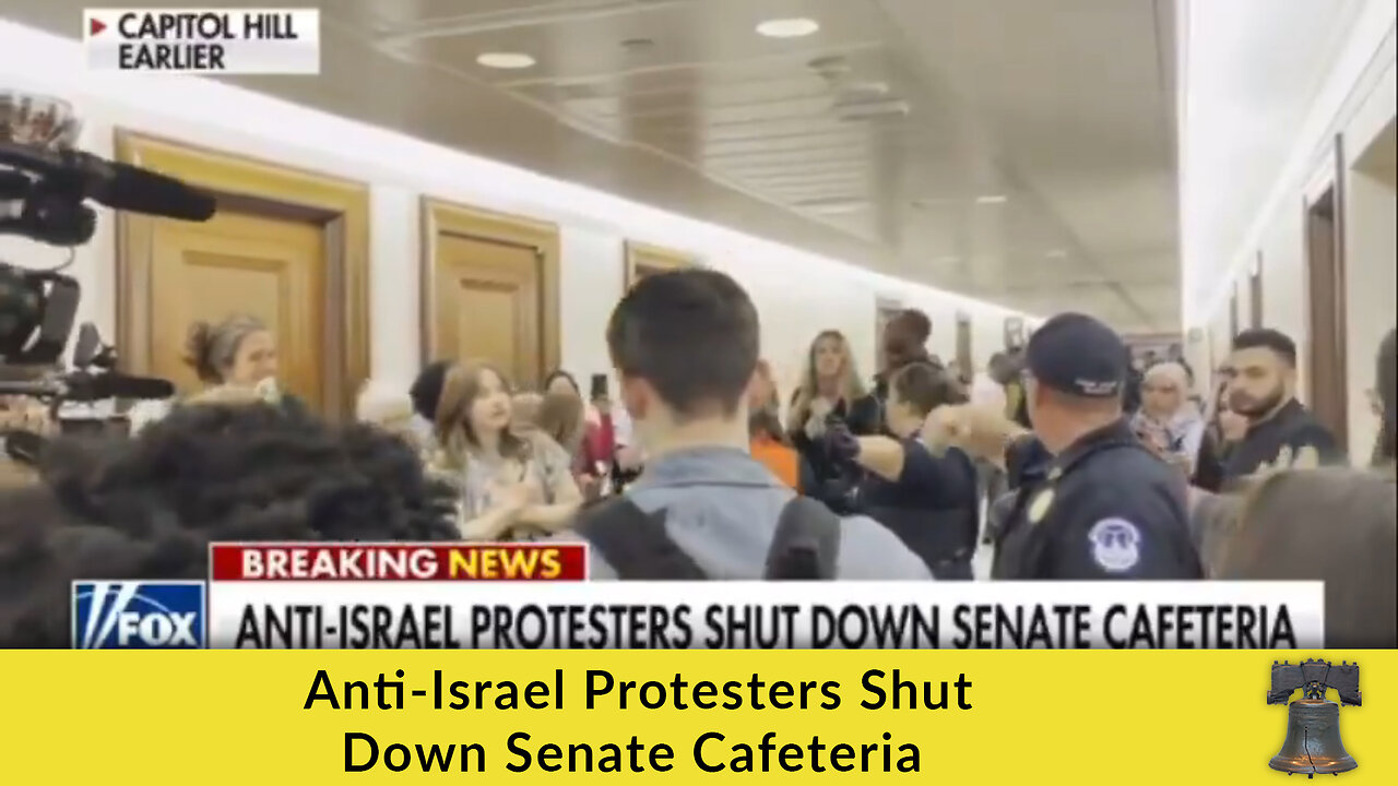 Anti-Israel Protesters Shut Down Senate Cafeteria