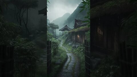 享受深度睡眠：睡眠的雨声催眠音乐缓解压力，快速入眠和轻松冥想#rain #rainsounds #feel #sleep #shorts #short #music #relax