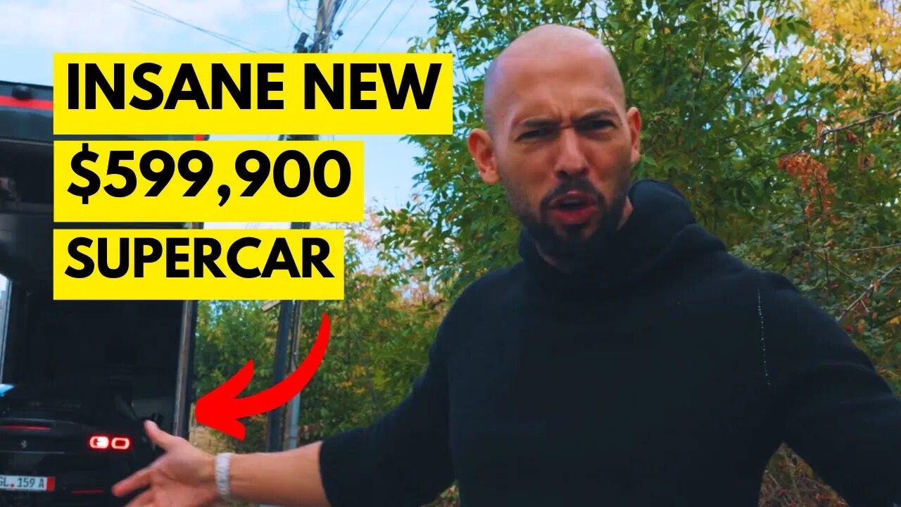 Unveiling Andrew Tate's Insane New Supercar!