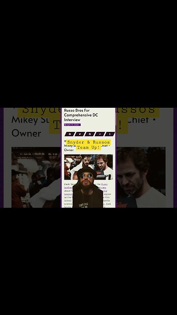 Zack Snyder And The Russo Bros Team Up In New Episode | Pizza Film School Podcast Snyder Cut