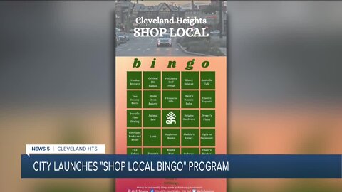 Cleveland Heights hosts 'Shop Local Bingo' as a fun way to support small businesses