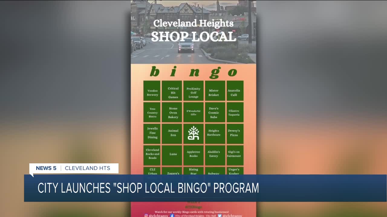 Cleveland Heights hosts 'Shop Local Bingo' as a fun way to support small businesses