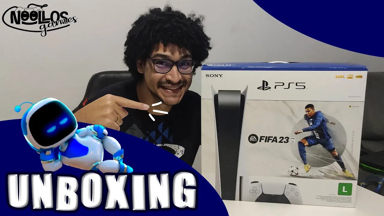 VIDEO DE UNBOXING - FINAAALMENTE MEU PS5, VEM CONFERIR !