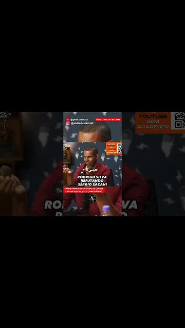 RODRIGO SILVA REFUTA SÉRGIO SACANI #shorts #sergiosacani #sérgiosacani #rodrigosilva #treta