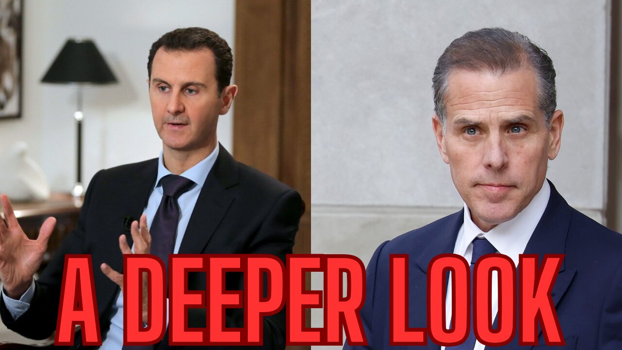 Assad RUNS TO RUSSIA!? & A DEEPER LOOK INTO BIDEN PARDON OF HIS SON!