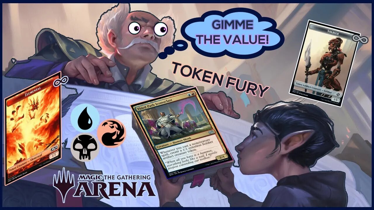 Token Fury: Grixis Midrange Deck Gameplay in MTG Arena