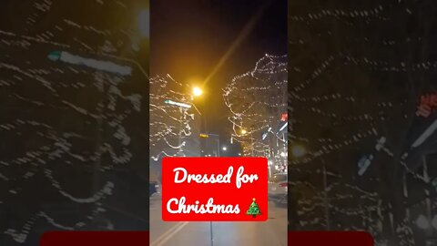 When the city looks its best!