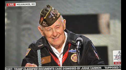 WWII Veteran Jokes About Reenlisting If Trump Returns as Commander-in-Chief