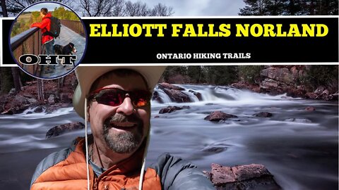 Elliott Falls In Norland Ontario