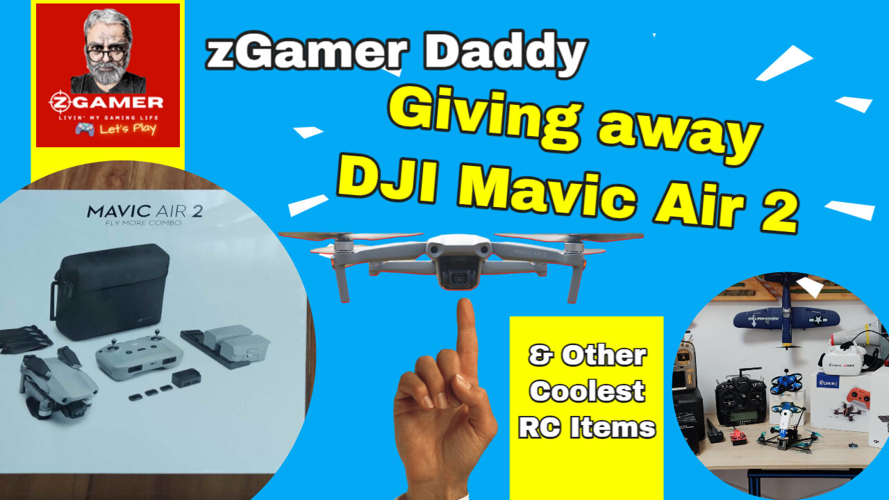 DJI Mavic Air 2 Fly More Giveaway - Channel Milestone giveaways