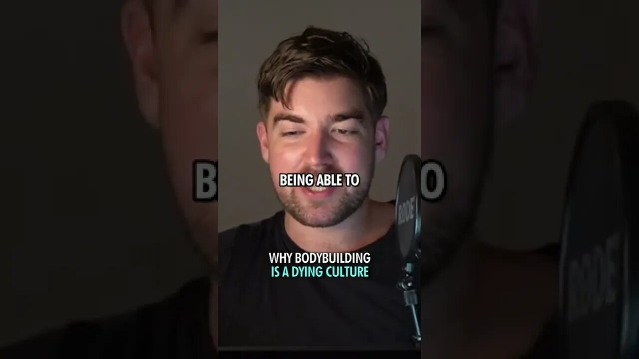 Why Bodybuilding is a Dying Culture