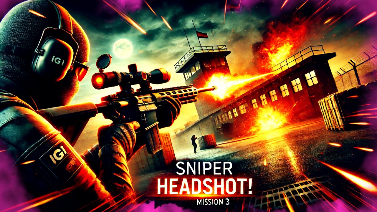 IGI 2 Mission 3 Sniper Guide | Perfect Headshot Tutorial 🔥 | How to Master Sniping in IGI 2"