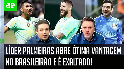 "É FANTÁSTICO! Cara, o Palmeiras HOJE no Brasileirão tem..." LÍDER Verdão DISPARA e é EXALTADO!