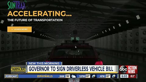 Gov. DeSantis to sign self-driving vehicle bill