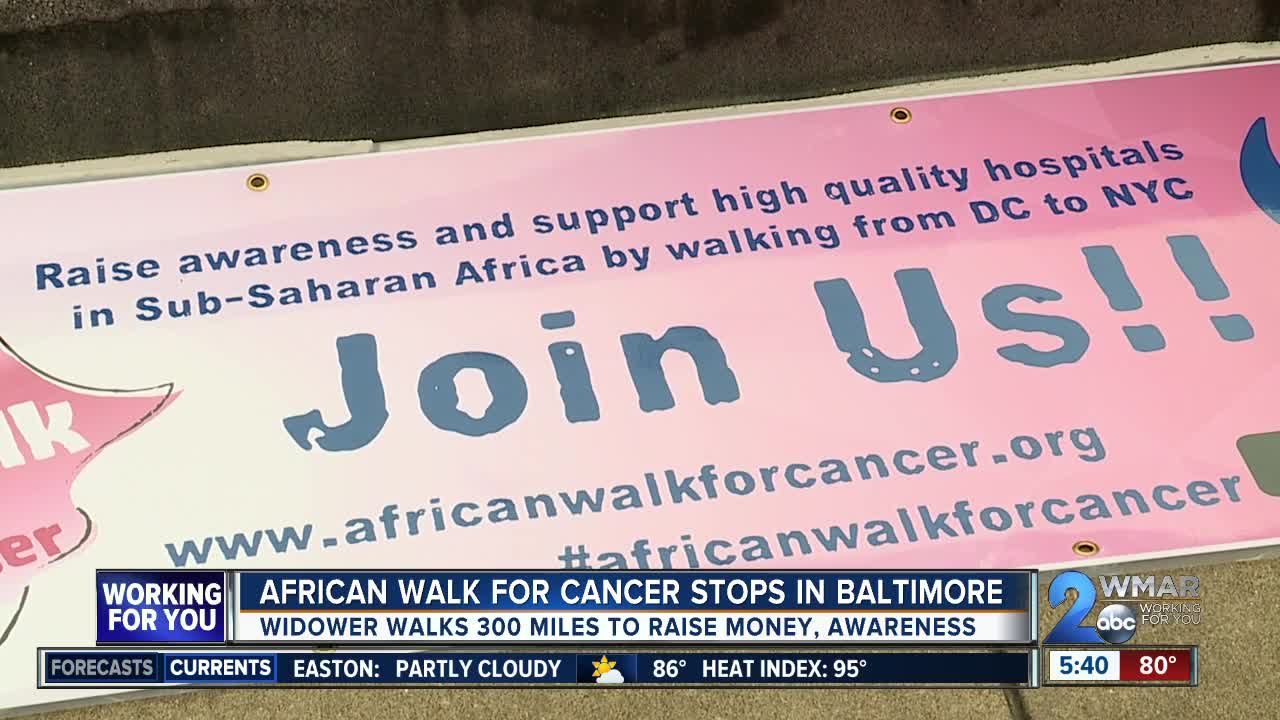 African Walk for Cancer stops in Baltimore