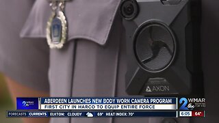 Aberdeen Police launch body worn camera program