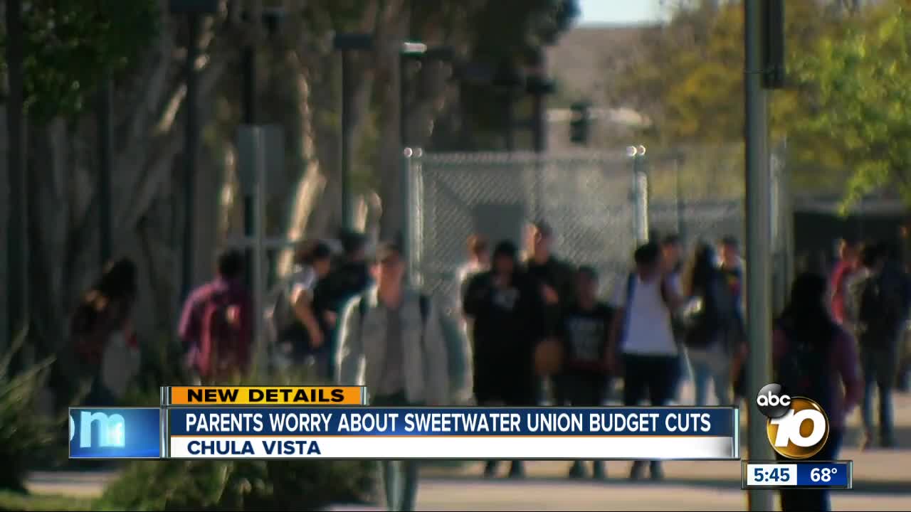 Parents worry about cuts to Sweetwater Union