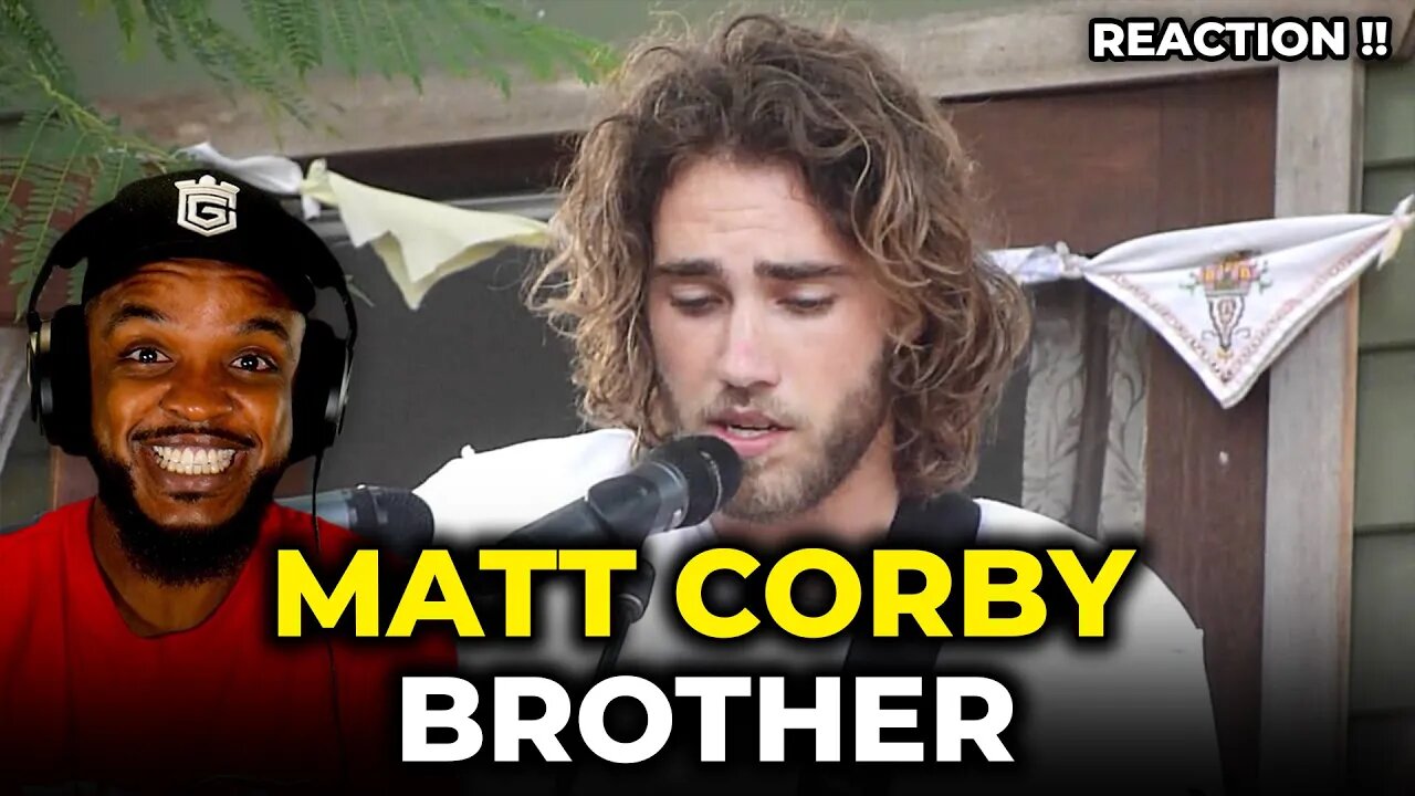 WOW! 🎵 Matt Corby - Brother REACTION
