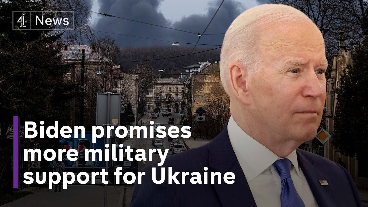 Russia Ukraine conflict: Explosions heard in Lviv, as Biden promises more military support