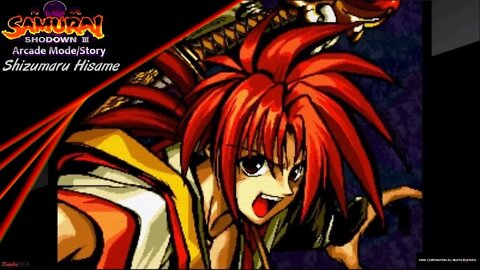 Samurai Shodown 3 - Arcade Mode/Story - Shizumaru Hisame