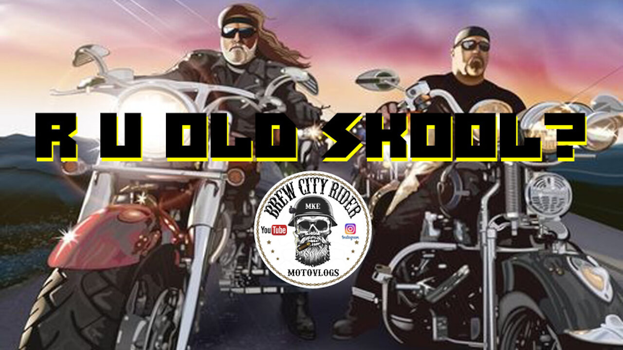 5 signs you might be an Old Skool Biker