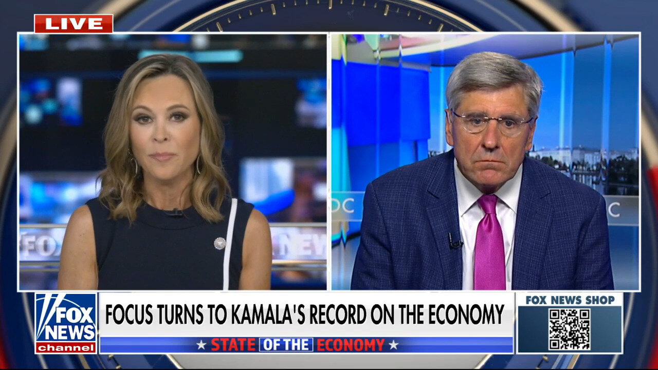 Steve Moore: Kamala Harris Is 'Amost Personally Responsible' For Massive Inflation Numbers