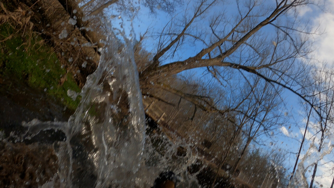 Short Spring Creek Trout Fishing (Fell in Cold Water)