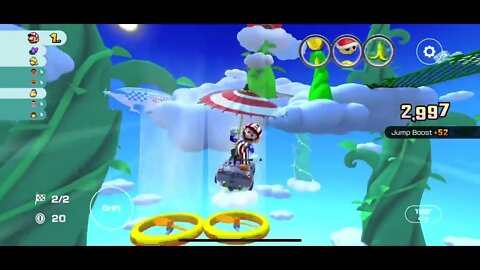 Mario Kart Tour - GBA Sky Garden R Gameplay