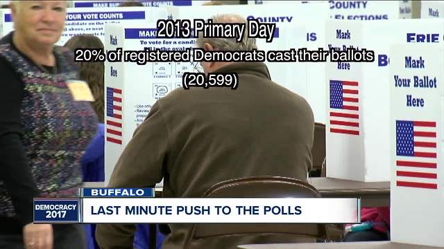 Candidates push for voters to visit the polls