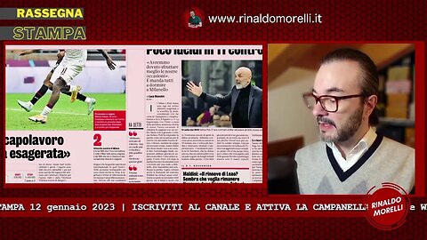 Flop Milan, il Torino va ai quarti di finale di Coppa Italia. Rassegna Stampa ep.227 | 12.01.23