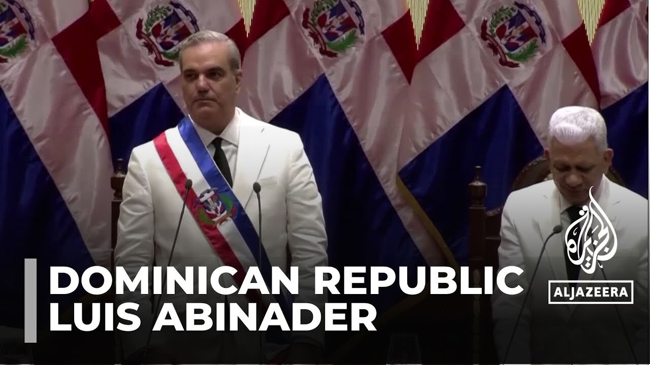 Dominican Republic inauguration: Luis Abinader sworn in for second term