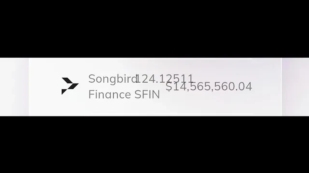 Ēnosys (FLR Finance) Oryy Multi Signature Wallet For Flare Songbird Assets $117,345 Per $SFIN? WTF!