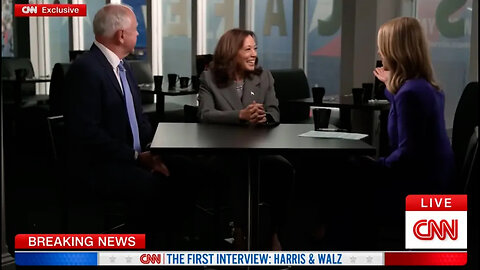 KAMALA ON CNN: Why did CNN show only 18 MINUTES of a 41-MINUTE interview?