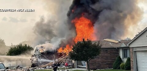 “It felt like a bomb went off': 1 dead after home explosion in Warren